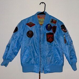 Blue Top Gun Jacket